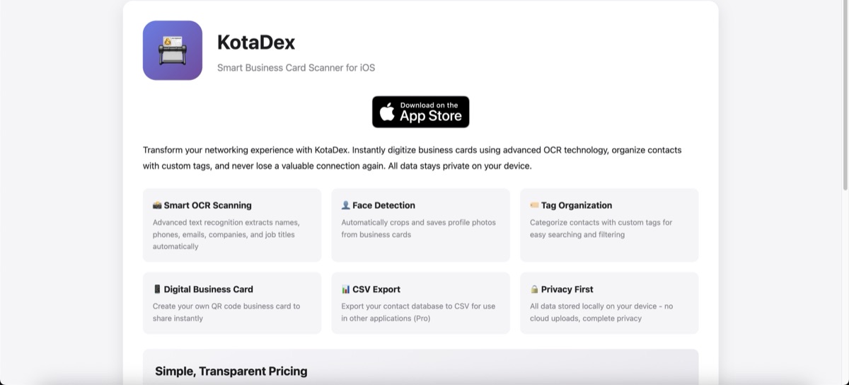 KotaDex Project